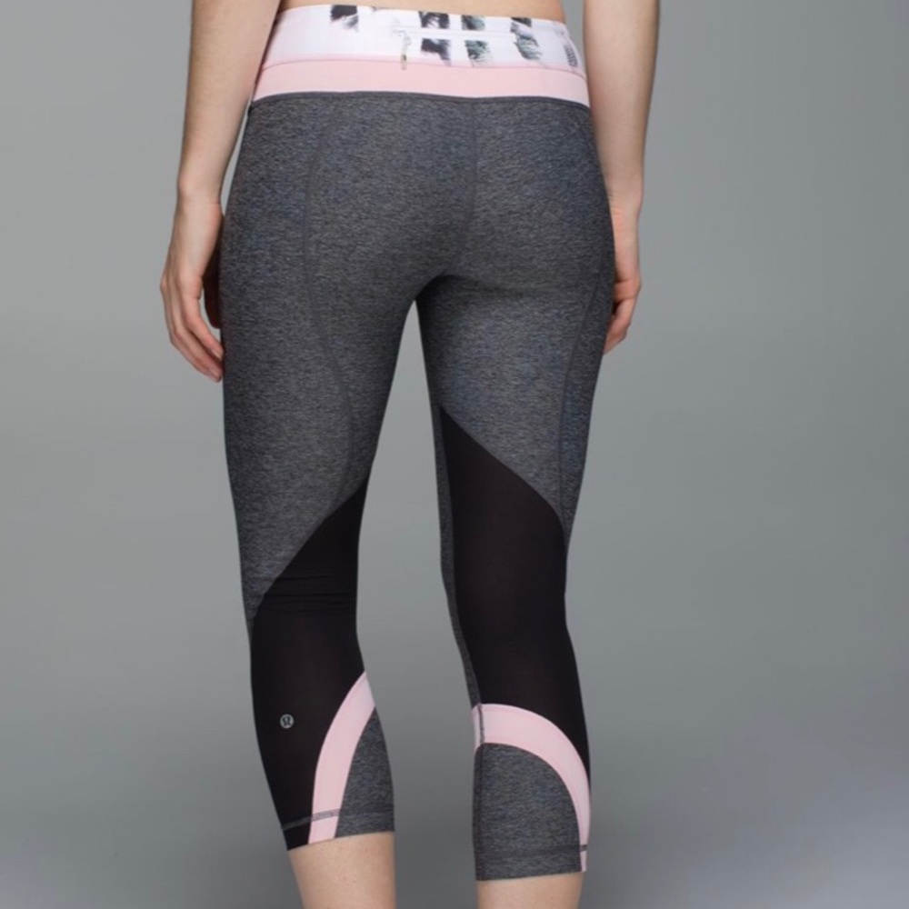 Lululemon crops inspire II SUNSET 6